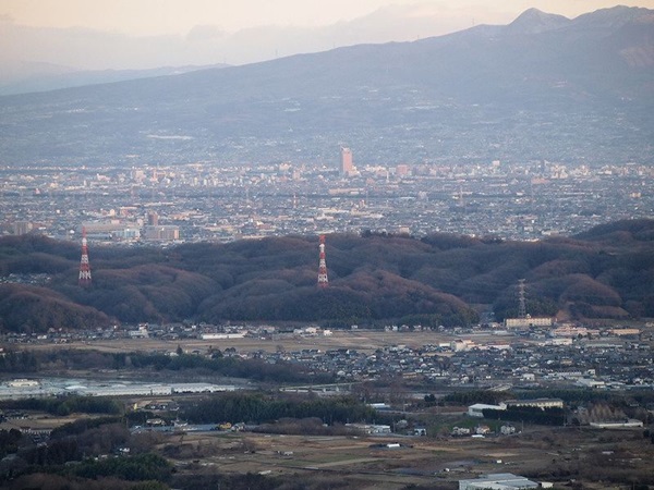 山頂からの眺望